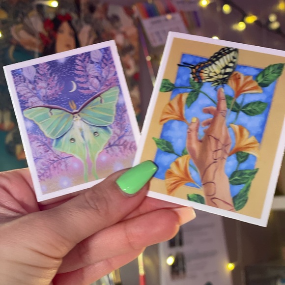2 small butterfly stickers ✨🦋✨ - Picture 2 of 5